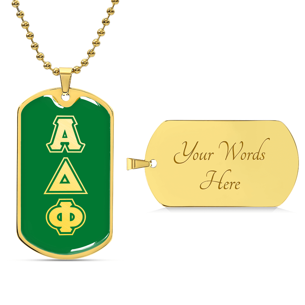 ΑΔΦ - Alpha Delta Phi - Dog Tag B