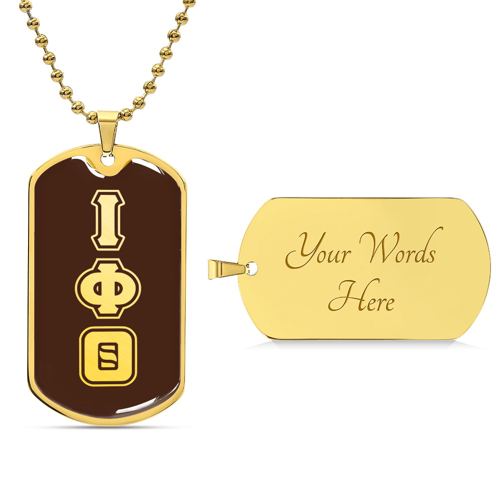 ΙΦΘ - Iota Phi Theta - Dog Tag B