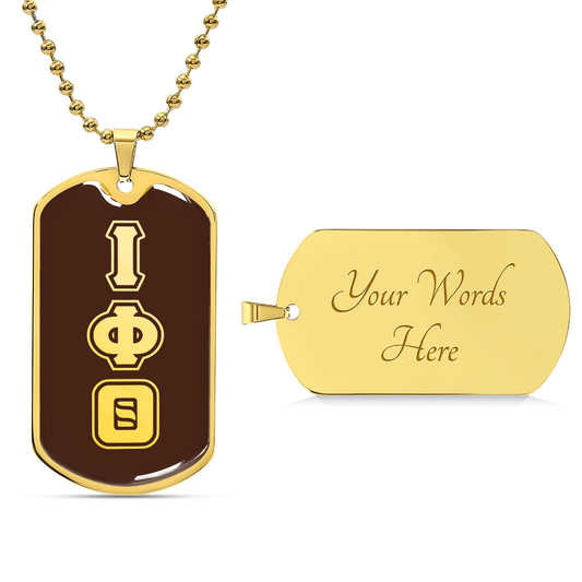 ΙΦΘ - Iota Phi Theta - Dog Tag B
