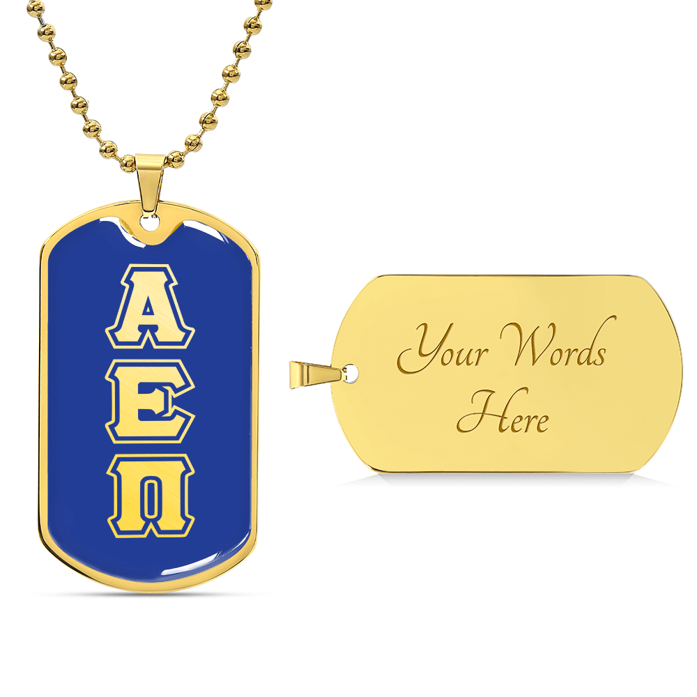 ΑΕΠ - Alpha Eta Pi - Dog Tag B
