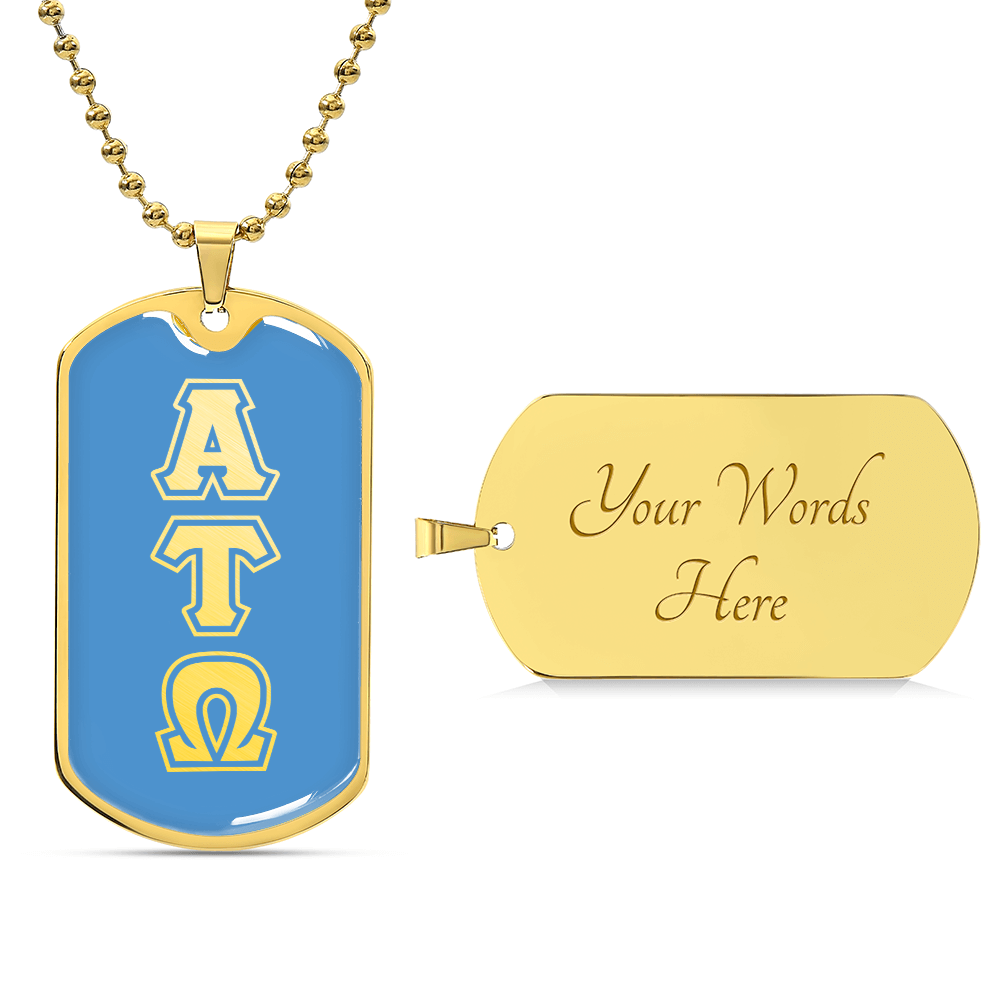 ΑΤΩ - Alpha Tau Omega - Dog Tag B