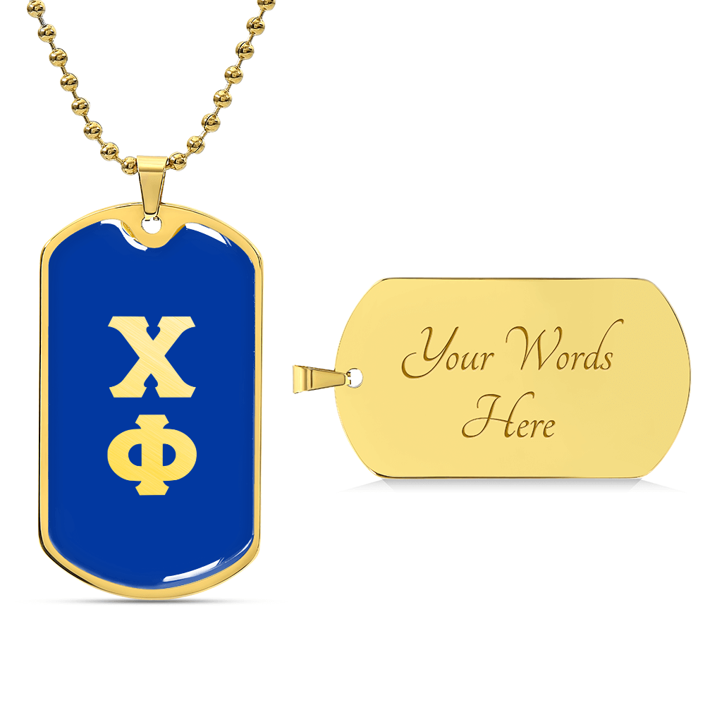 ΧΦ - Chi Phi - Dog Tag R
