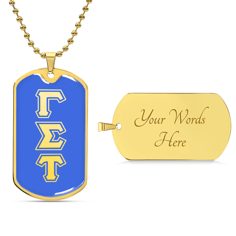 ΓΣΤ - Delphic Fraternity - Dog Tag B B