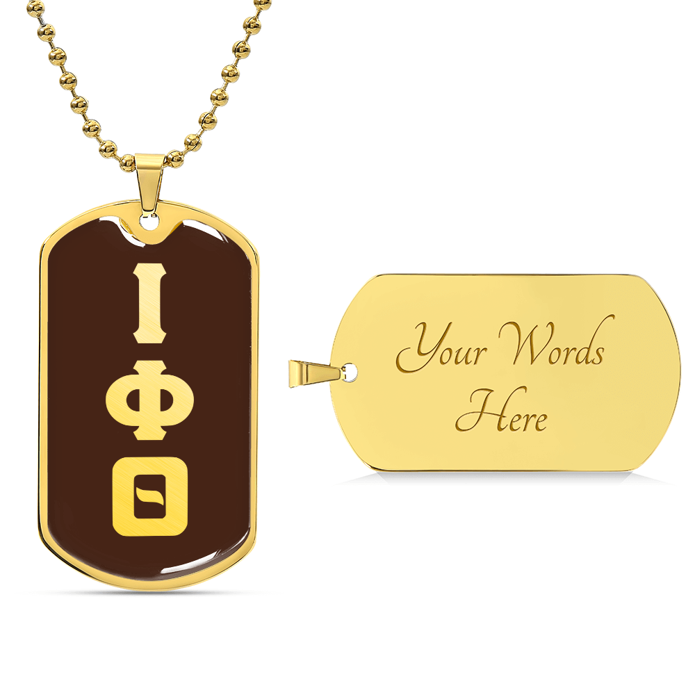 ΙΦΘ - Iota Phi Theta - Dog Tag