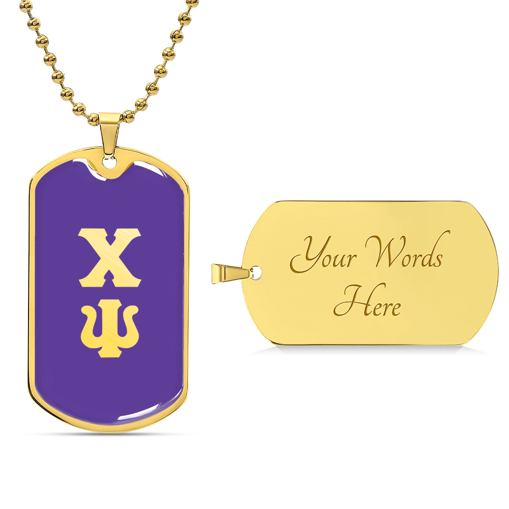 ΧΨ - Chi Psi - Dog Tag