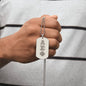ΑΣΦ - Alpha Sigma Phi - Etched Dog Tag