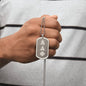 ΑΔΦ - Alpha Delta Phi - Etched Dog Tag B