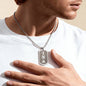 ΙΝΔ - Iota Nu Delta - Etched Dog Tag B
