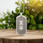 ΧΨ - Chi Psi - Etched Dog Tag B