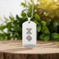 ΧΦ - Chi Phi - Etched Dog Tag