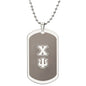 ΧΨ - Chi Psi - Etched Dog Tag B