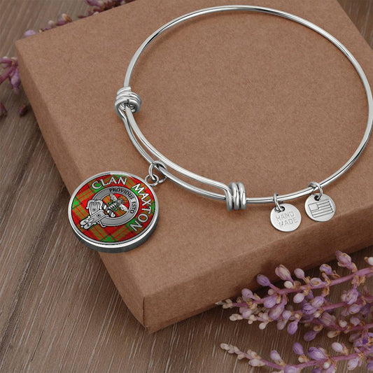 Clan Maxton Crest Bangle