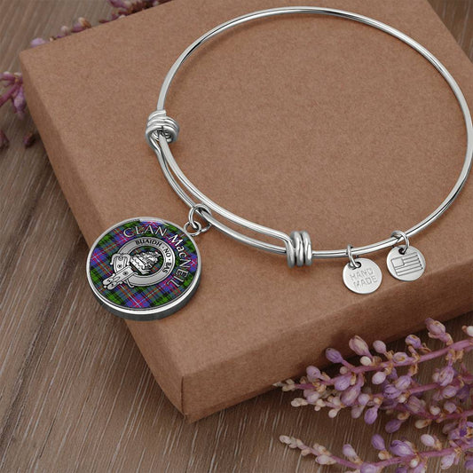 Clan MacNeill Crest & Tartan Bangle