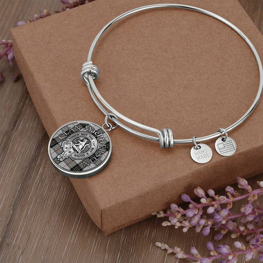 Clan MacPherson Crest & Tartan Bangle