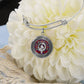 Clan MacGillivray Crest & Tartan Knot Bangle