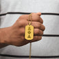 ΑΦΔ - Alpha Phi Delta - Etched Dog Tag