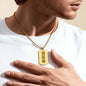 ΒΣΨ - Beta Sigma Psi - Etched Dog Tag