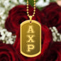 ΑΧΡ - Alpha Chi Rho - Etched Dog Tag B