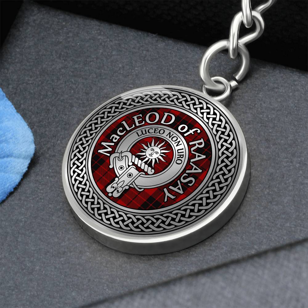 Clan MacLeod of Raasay Knot Pendant Keychain