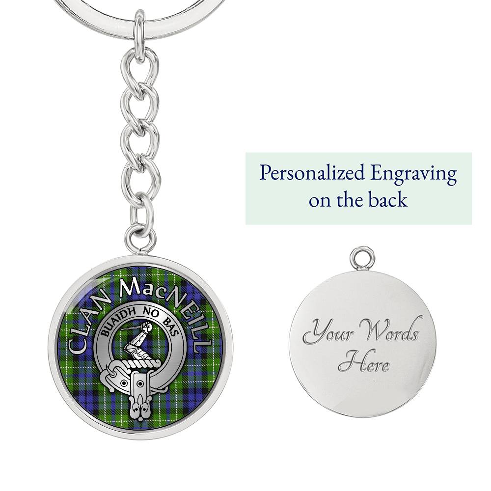 Clan MacNeill of Gigha Pendant Keychain