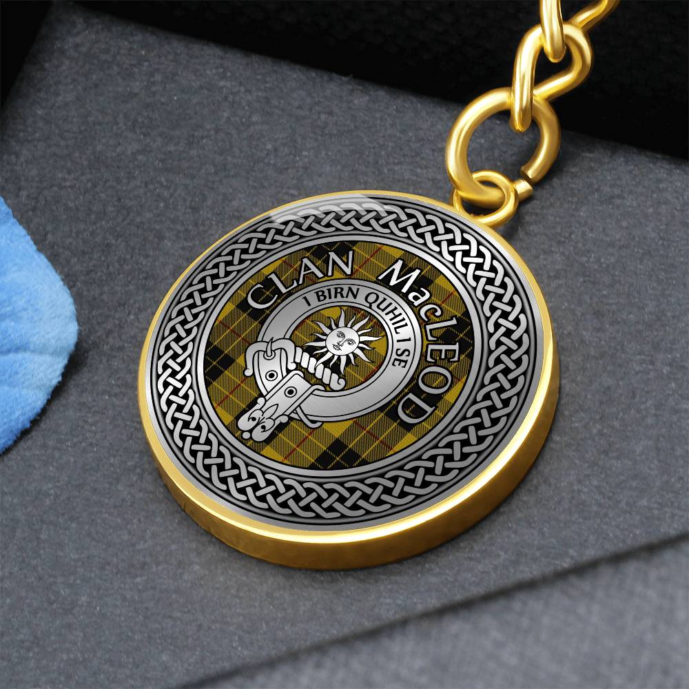 Clan MacLeod (Lewis) Knot Pendant Keychain