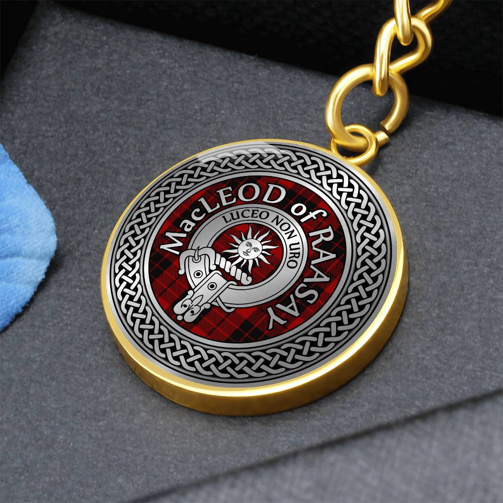 Clan MacLeod of Raasay Knot Pendant Keychain