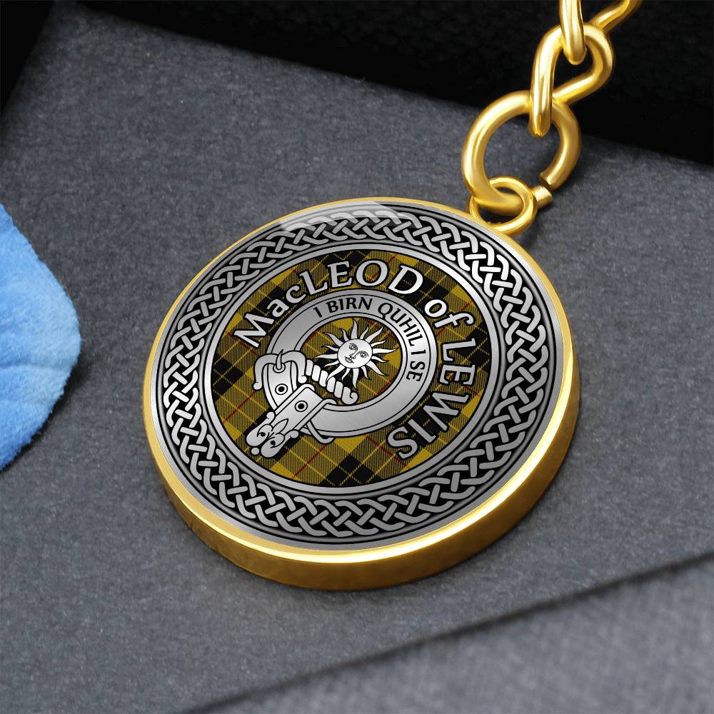 Clan MacLeod of Lewis Knot Pendant Keychain