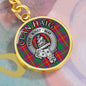 Clan Haig Crest & Tartan Pendant Keychain