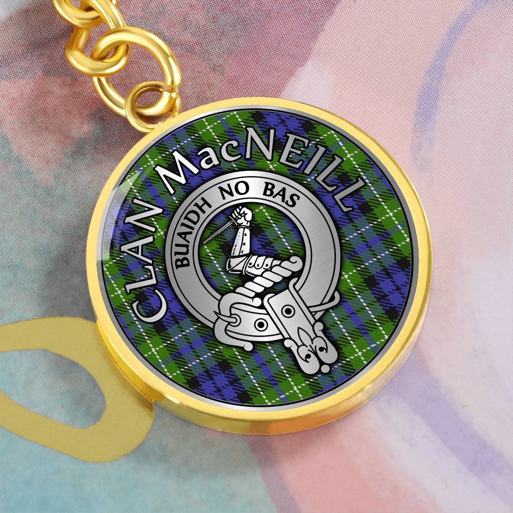 Clan MacNeill of Gigha Pendant Keychain