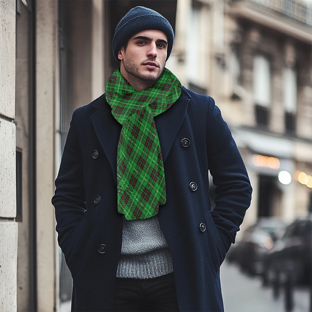 Clan MacAuley Tartan Fluffy scarf