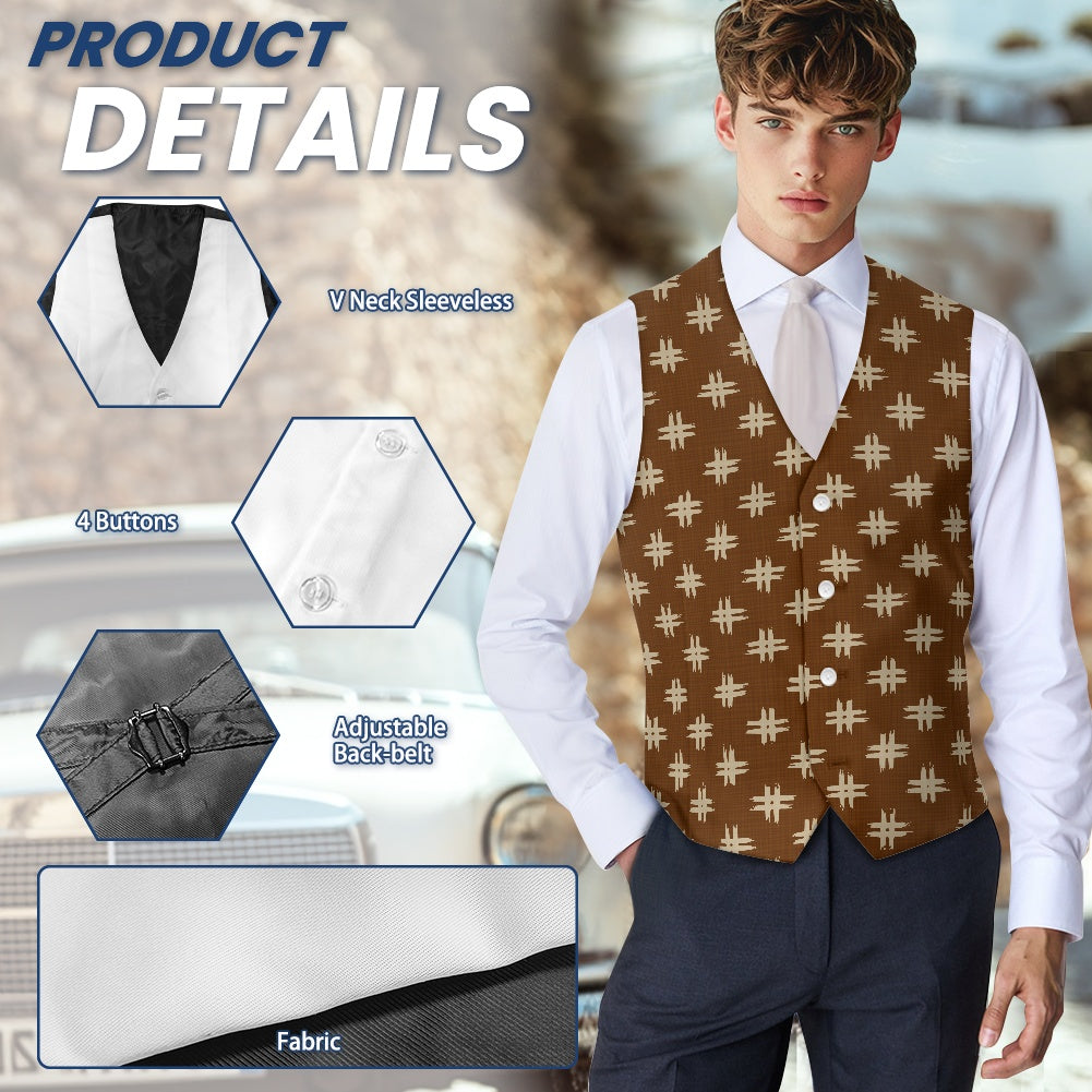 Japanese Wagara - Igeta Suit vest jacket