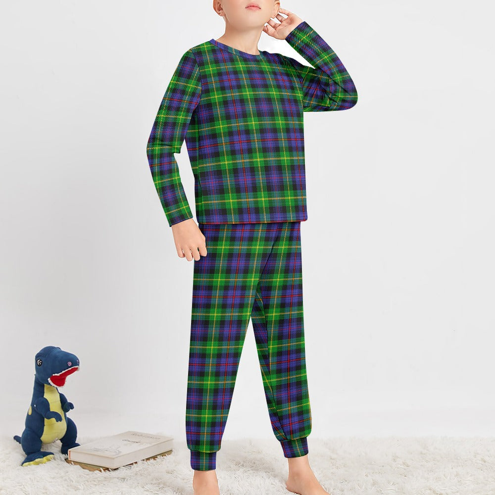 Clan Farquharson Tartan Boy's Pajama suit