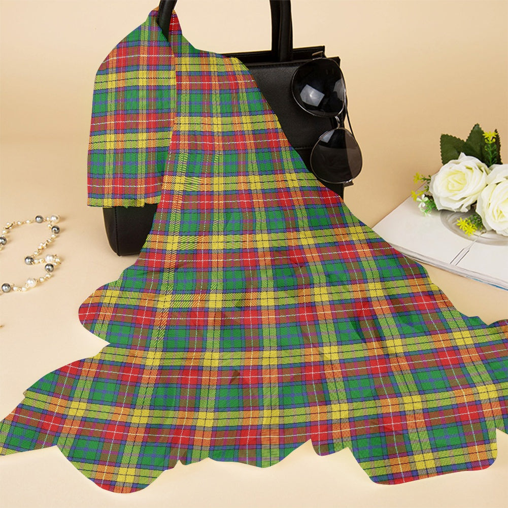 Clan Buchanan Tartan Chiffon Scarf