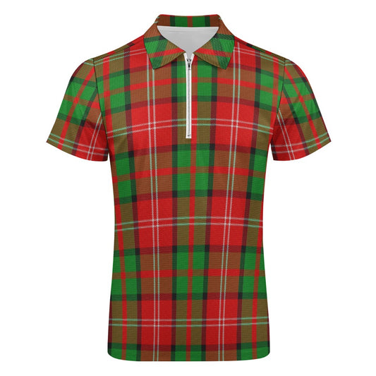 Clan Nisbet Tartan Short sleeve polo shirt