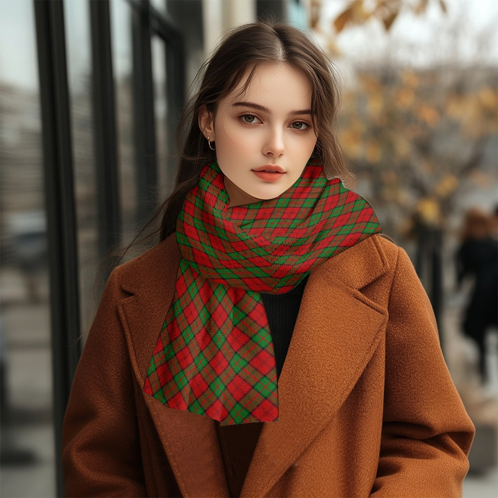 Clan Dunbar Tartan Fluffy scarf