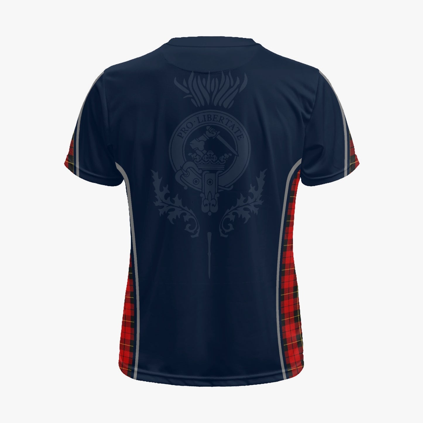 Clan Wallace Crest & Tartan Soccer Jersey