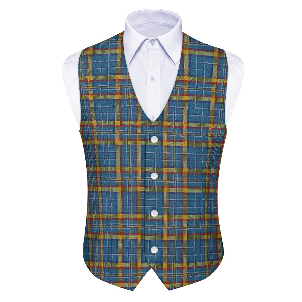 Clan Healy Tartan Suit vest jacket