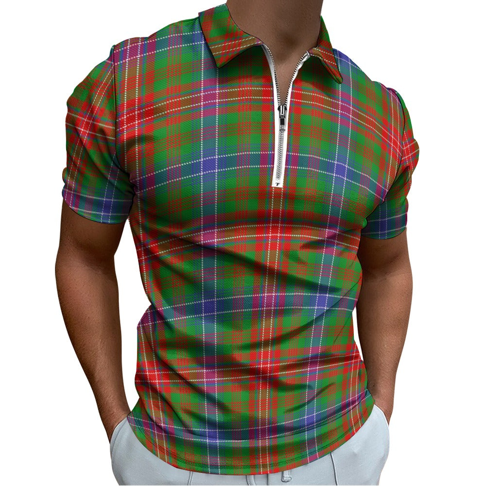 Clan Wilson Tartan Short sleeve polo shirt