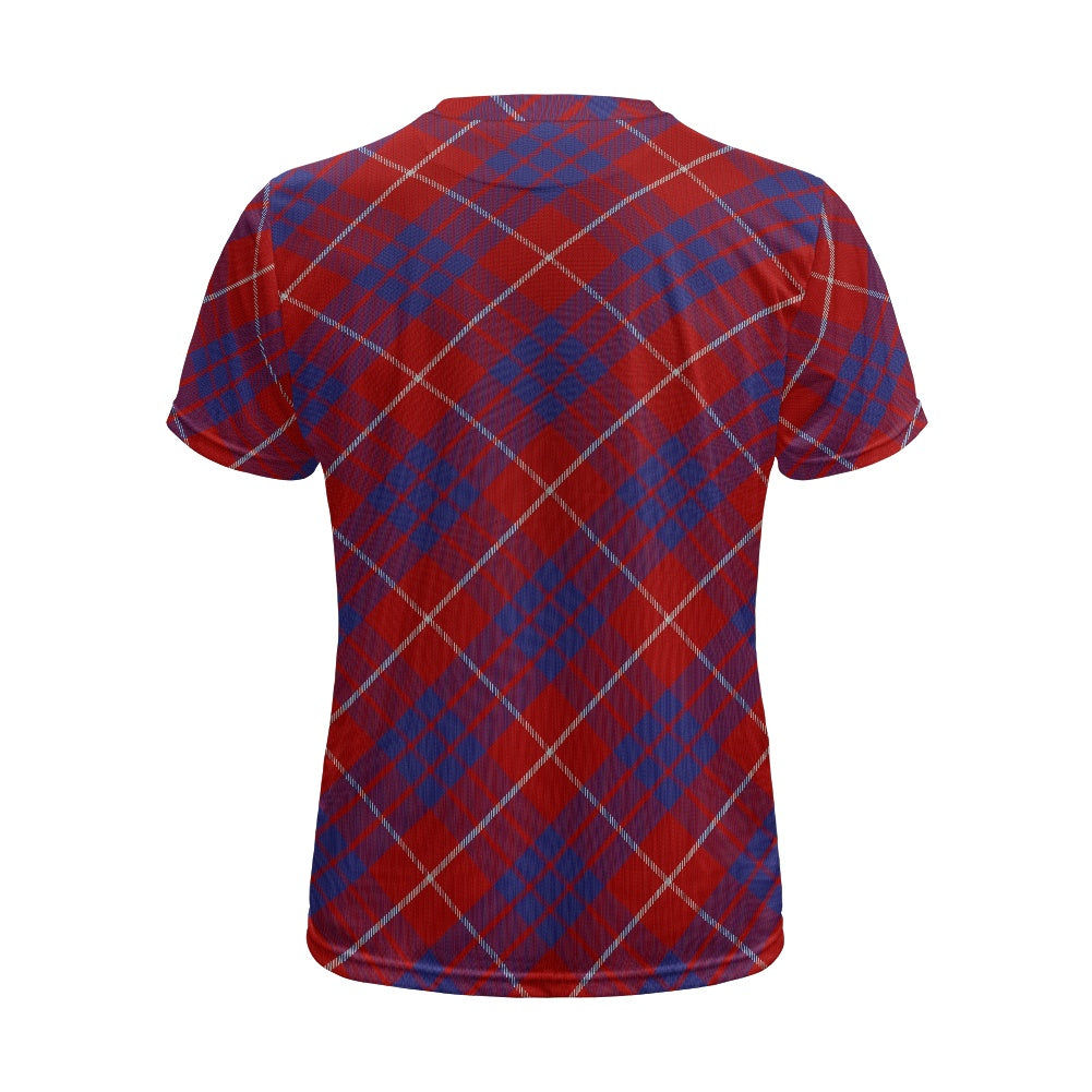 Clan Hamilton Tartan Football Shirt