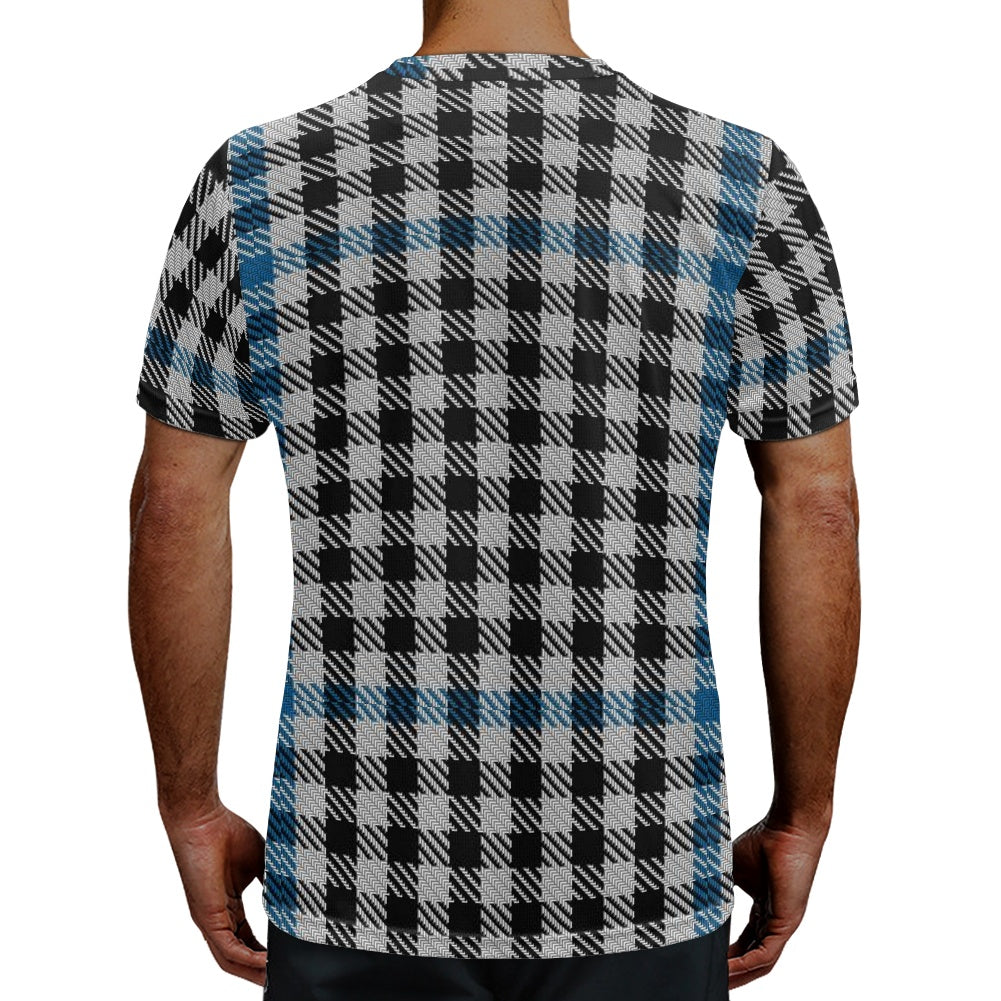 Clan Gladstone Tartan Football Shirt