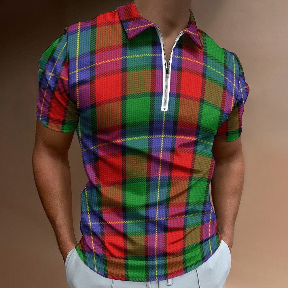 Clan Kilgour Tartan Short sleeve polo shirt