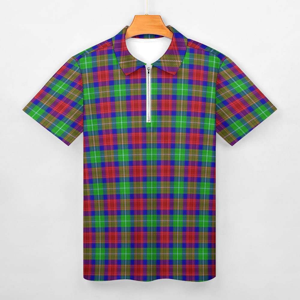 Clan Aiken Tartan Short sleeve polo shirt