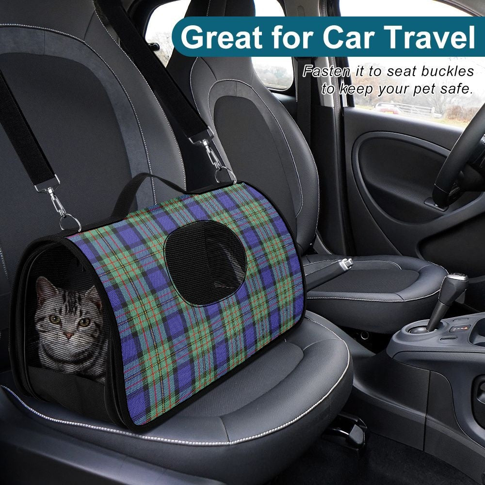 Clan MacLaren Tartan Pet Carrier Bag