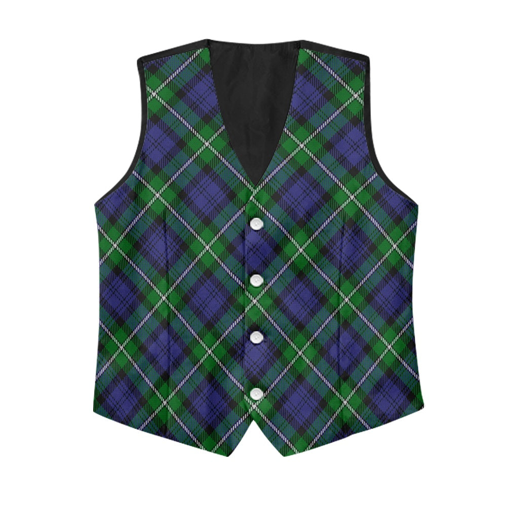 Clan Forbes Tartan Bias Suit vest jacket