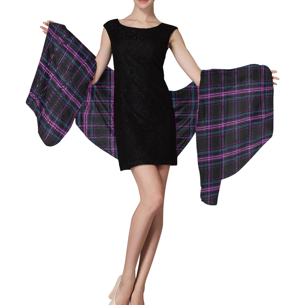 Clan Ironside Tartan Chiffon Scarf