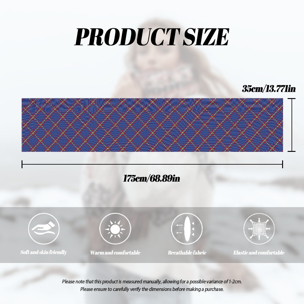 Clan MacLaine Tartan Fluffy scarf