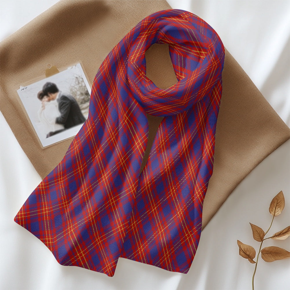 Clan Butler Tartan Fluffy scarf