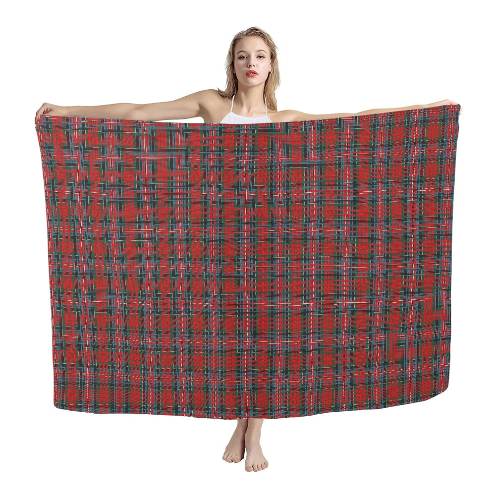 Clan MacPherson 8 Ancient Tartan Chiffon Scarf