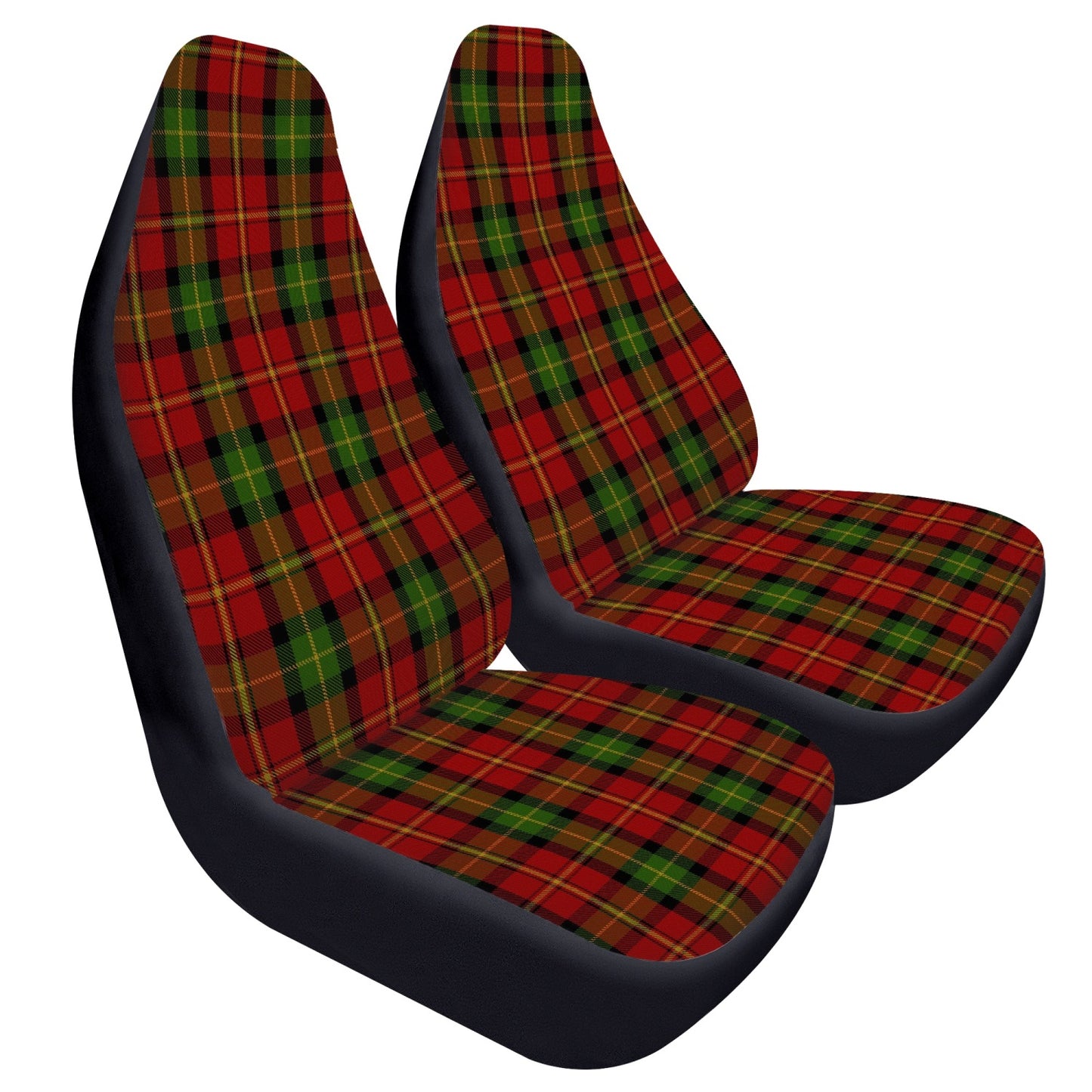 Clan Blackstock Tartan Car Seat Covers - 2Pcs