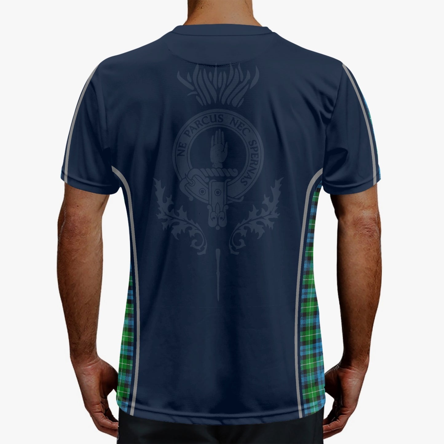 Clan Lamont Crest & Tartan Soccer Jersey